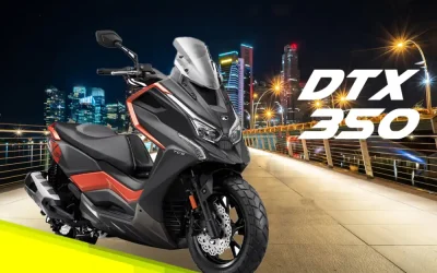 DTX 350: La Maxi-Scooter que Desafía lo Convencional