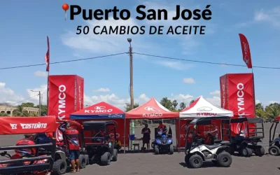 ¡KYMCO llegó al Puerto de San José para vivir una gran jornada!