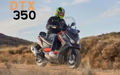 KYMCO DTX350: El scooter crossover que rompe esquemas